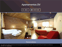 Tablet Screenshot of apartamentosdv.com